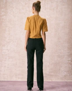 The Black High Waisted Straight Leg Jeans -Deals Dress N Swimwear Store the black high waisted straight leg jeans denim 079sml