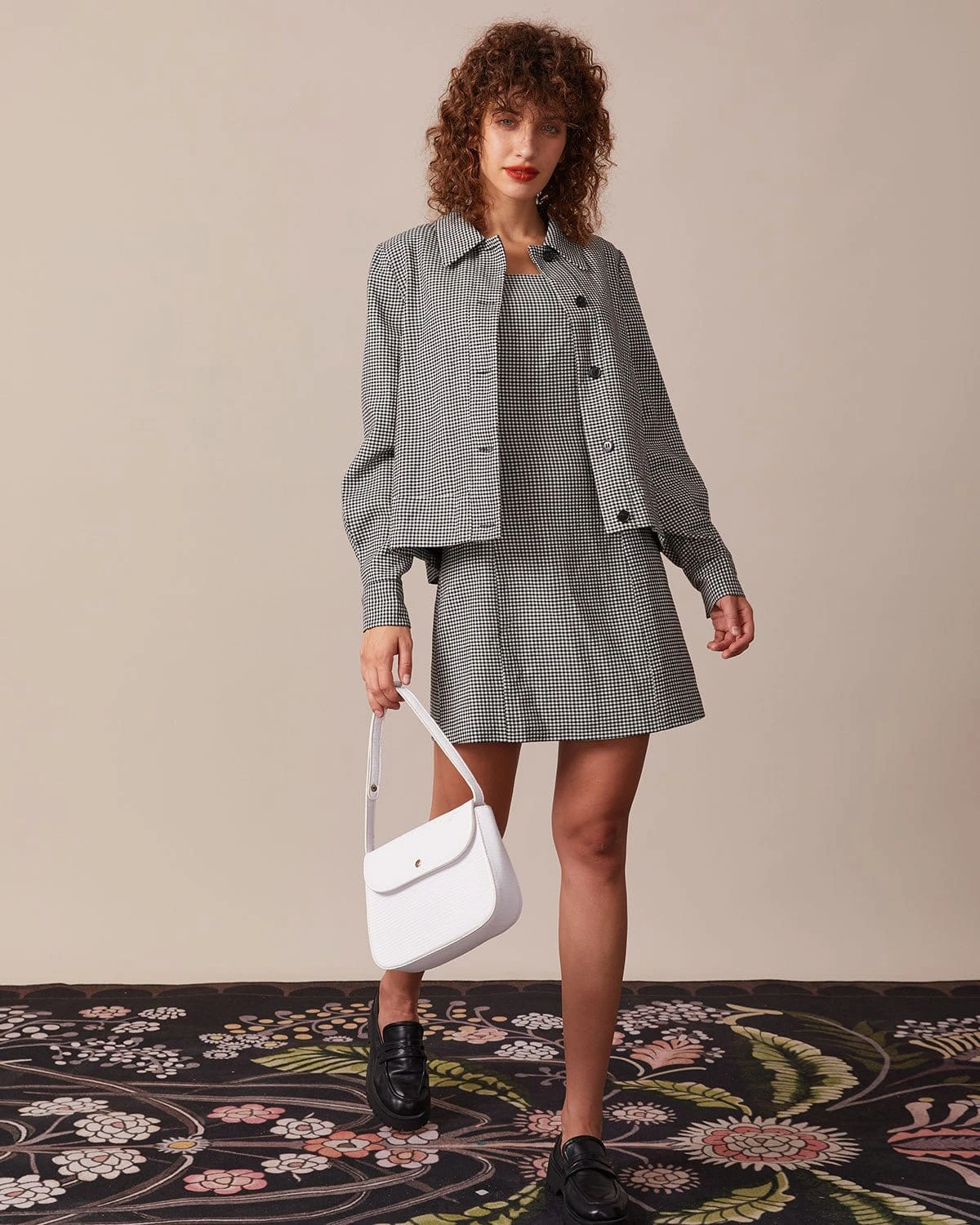 The Black Lapel Houndstooth Button Jacket 2 The Black Lapel Houndstooth Button Jacket - Image 2