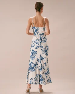 The Blue Floral Slip Maxi Dress 13 The Blue Floral Slip Maxi Dress -Deals Dress N Swimwear Store the blue floral slip maxi dress dresses o0icg1