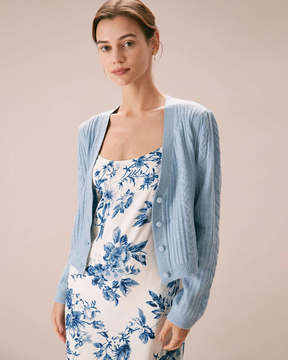 The Blue Floral Slip Maxi Dress 5 The Blue Floral Slip Maxi Dress - Image 5