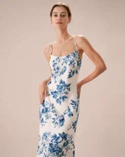 The Blue Floral Slip Maxi Dress 10 The Blue Floral Slip Maxi Dress -Deals Dress N Swimwear Store the blue floral slip maxi dress dresses zwjeny