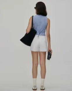 The Blue V-Neck Button Vest 12 The Blue V-Neck Button Vest -Deals Dress N Swimwear Store the blue v neck button vest tops wicetw