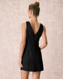The Black Boat Neck Satin A-Line Mini Dress 9 The Black Boat Neck Satin A-Line Mini Dress -Deals Dress N Swimwear Store the boat neck satin mini dress dresses glte0h b3eb65cf 7600 402e bc24 f3a4298cb08e