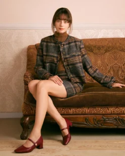 The Brown Natural Waisted Striped Mini Skirt -Deals Dress N Swimwear Store the brown striped mini skirt bottoms av7nm8