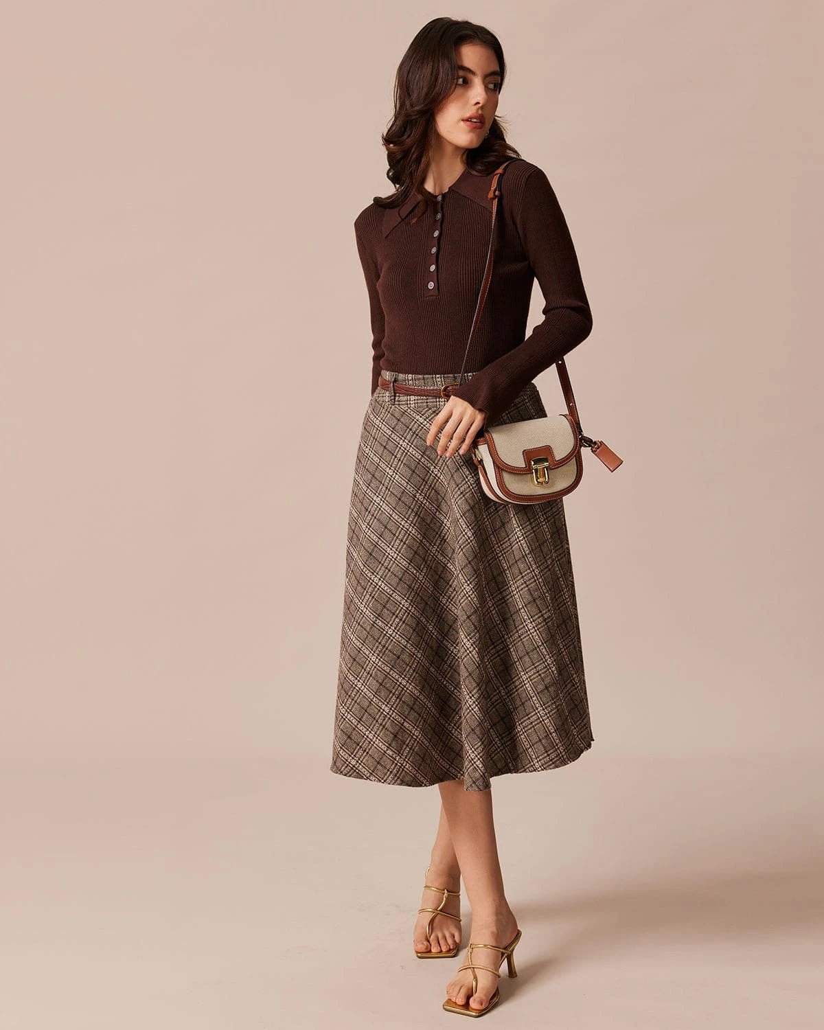 The Coffee Peter Pan Collar Button Knit Top 3 The Coffee Peter Pan Collar Button Knit Top - Image 3