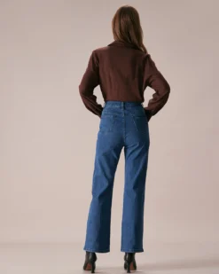 The Coffee Collared Contrasting Seam Shirt -Deals Dress N Swimwear Store the coffee collared contrasting seam shirt tops 4tnrhv