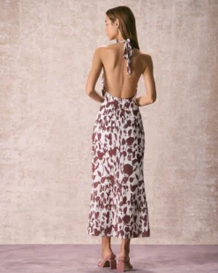The Coffee V Neck Floral Backless Maxi Dress 11 The Coffee V Neck Floral Backless Maxi Dress -Deals Dress N Swimwear Store the coffee v neck floral backless maxi dress dresses vjwxyu