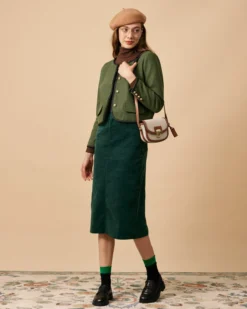 The Green Round Neck Button-up Jacket 8 The Green Round Neck Button-up Jacket -Deals Dress N Swimwear Store the contrast trim flap detail jacket outerwear totvde