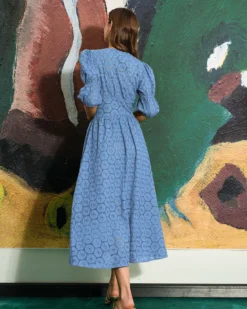 The Blue Puff Sleeve Cutout Slit Maxi Dress -Deals Dress N Swimwear Store the cutout split maxi dress dresses aqabl0 ad37c365 f228 4de7 89e9 2070b859fee8