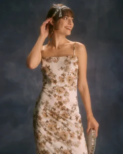 The Apricot Floral Slit Maxi Dress 13 The Apricot Floral Slit Maxi Dress -Deals Dress N Swimwear Store the floral side split maxi dress dresses tkjkb5 11f7e075 8904 487b a02f 01c75281e5b6