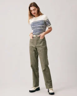 The Green High Waisted Corduroy Pants 8 The Green High Waisted Corduroy Pants -Deals Dress N Swimwear Store the green high waist corduroy pants bottoms ugxtyo 788941