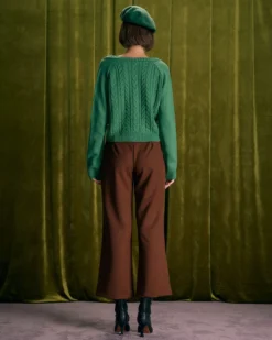 The Green V Neck Ribbed Cable Cardigan 11 The Green V Neck Ribbed Cable Cardigan -Deals Dress N Swimwear Store the green v neck cable cardigan tops 73l3yq