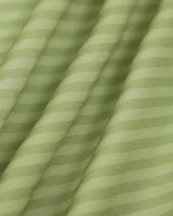 The Green V-Neck Lace Trim Satin Midi Dress -Deals Dress N Swimwear Store the lace trim striped dress dresses qbou5y