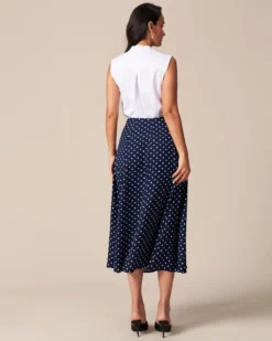 The White Mock Neck Scalloped Button Vest -Deals Dress N Swimwear Store the mock neck scalloped vest tops rbueje 284740