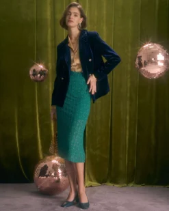 The Navy Lapel Double Breasted Velvet Blazer 7 The Navy Lapel Double Breasted Velvet Blazer -Deals Dress N Swimwear Store the navy double breasted velvet blazer outerwear ktmbnr