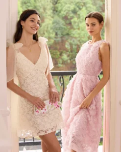 The Pink Round Neck Backless Midi Dress -Deals Dress N Swimwear Store the pink round neck backless midi dress dresses u8kbum