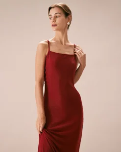 The Red Lurex Twist Back Slip Maxi Dress -Deals Dress N Swimwear Store the red lurex twist back maxi dress dresses 7eo2dg