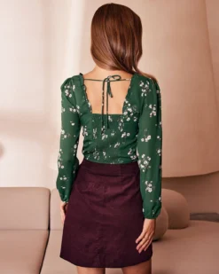 The Wine Red Scalloped Corduroy Mini Skirt -Deals Dress N Swimwear Store the scallop hem corduroy skirt bottoms v6hd2t 109392