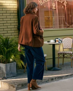 The Solid Collared Single Button Blazer 11 The Solid Collared Single Button Blazer -Deals Dress N Swimwear Store the single button solid color blazer outerwear odeqkc