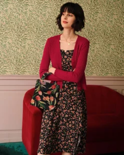 The Solid V Neck Ribbed Cardigan -Deals Dress N Swimwear Store the solid color ribbed cardigan tops 59oc44