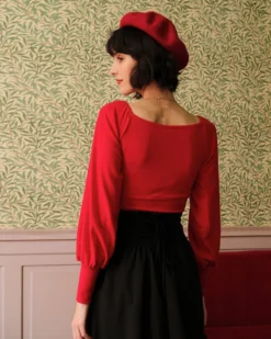 The Solid Ruched Lantern Sleeve Tee 8 The Solid Ruched Lantern Sleeve Tee -Deals Dress N Swimwear Store the solid color ruched tee tops dgf4nz