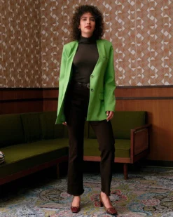 The Solid V Neck Button-up Blazer 8 The Solid V Neck Button-up Blazer -Deals Dress N Swimwear Store the solid color v neck blazer outerwear e40lyu