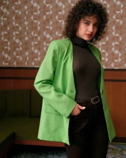 The Solid V Neck Button-up Blazer 10 The Solid V Neck Button-up Blazer -Deals Dress N Swimwear Store the solid color v neck blazer outerwear urcdrg