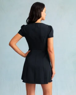 The Black V Neck Button-up Shirt Mini Dress 5 The Black V Neck Button-up Shirt Mini Dress -Deals Dress N Swimwear Store the solid v neck shirt dress dresses wxwh1i f6a30a23 e75d 42ee a3cb 75716ec79830 242858