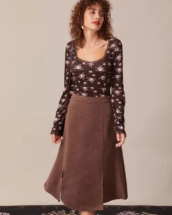 The Coffee Square Neck Floral Lace Trim Tee 8 The Coffee Square Neck Floral Lace Trim Tee -Deals Dress N Swimwear Store the square neck lace trim floral top tops wrl4la 994501