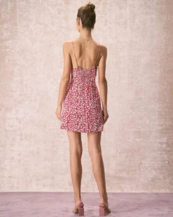 The Red Sweetheart Neck Floral Mini Dress 13 The Red Sweetheart Neck Floral Mini Dress -Deals Dress N Swimwear Store the sweetheart neck floral mini dress dresses 3dpb60