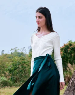 The White V Neck Teardrop Ribbed Knit Top 7 The White V Neck Teardrop Ribbed Knit Top -Deals Dress N Swimwear Store the teardrop knit top tops 0o4jpe 938919