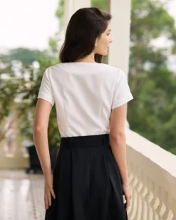 The White V Neck Button Shirt -Deals Dress N Swimwear Store the white v neck button shirt tops le1nem