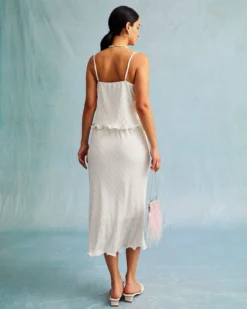 The White Water Ripple Textured Hem Cami Top -Deals Dress N Swimwear Store the white wave hem cami top tops epvy7f 255453