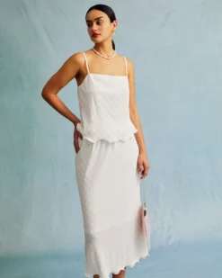The White Water Ripple Textured Hem Cami Top -Deals Dress N Swimwear Store the white wave hem cami top tops geb2xo 865667