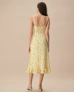 The Yellow Daisy Ruffle Slip Midi Dress 7 The Yellow Daisy Ruffle Slip Midi Dress -Deals Dress N Swimwear Store the yellow daisy ruffle midi dress dresses 7cxcf6